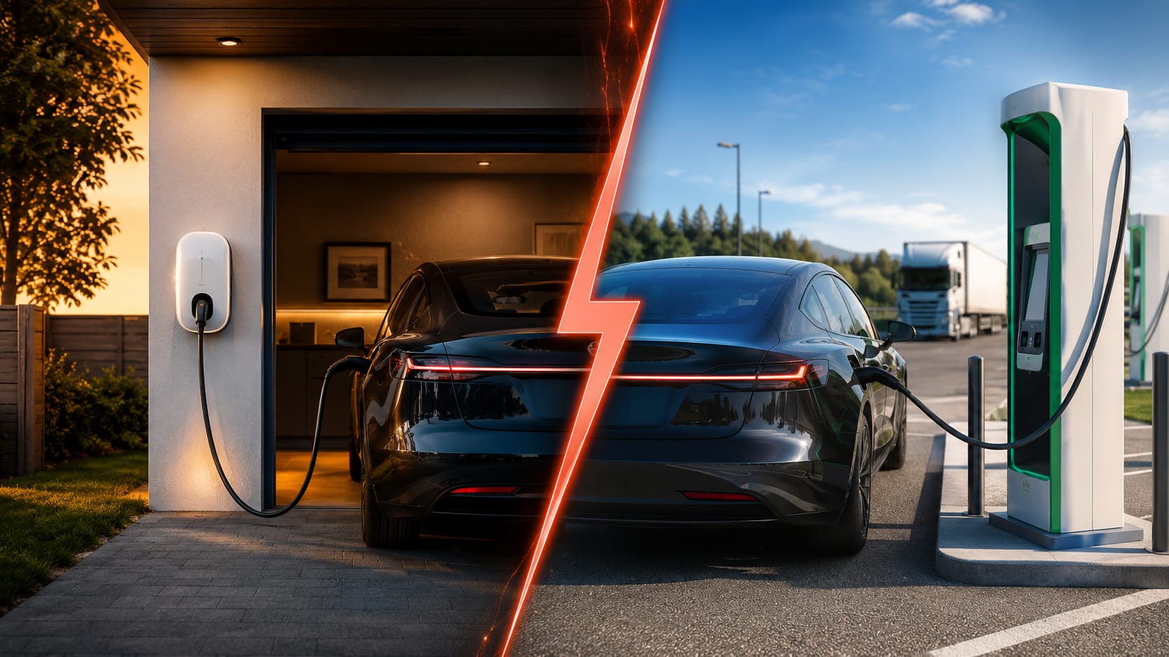 Simulateur recharge domicile vs borne publique